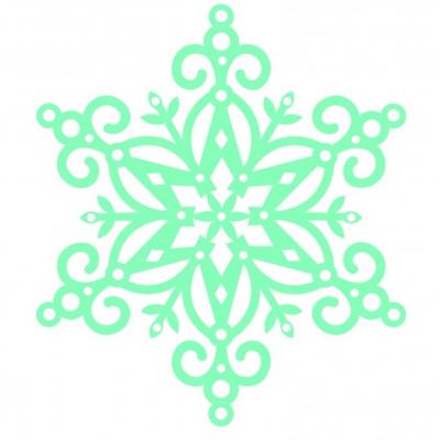 Kaisercraft Stanzschablone - Fancy Snowflake